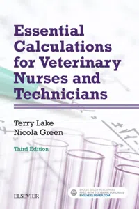 Essential Calculations for Veterinary Nurses and Technicians - E-Book_cover