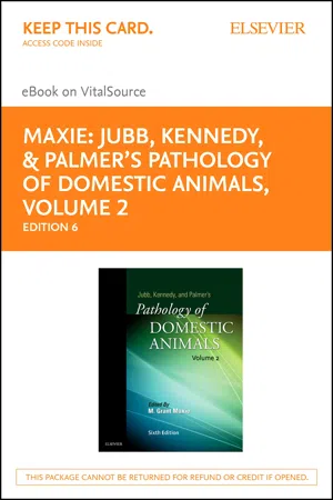 Jubb, Kennedy & Palmer's Pathology of Domestic Animals: Volume 2