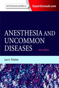 Anesthesia and Uncommon Diseases E-Book_cover