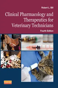 Clinical Pharmacology and Therapeutics for Veterinary Technicians - E-Book_cover