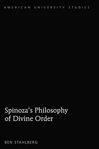 Spinoza's Philosophy of Divine Order_cover