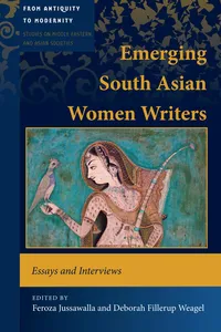 Emerging South Asian Women Writers_cover