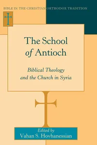 The School of Antioch_cover