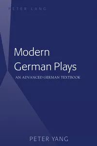 Modern German Plays_cover