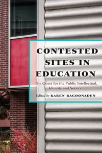 Contested Sites in Education_cover