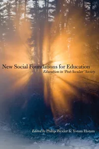 New Social Foundations for Education_cover