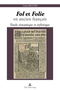 « Fol » et « Folie » en ancien français_cover