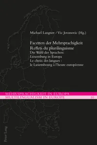 Facetten der Mehrsprachigkeit / Reflets du plurilinguisme_cover