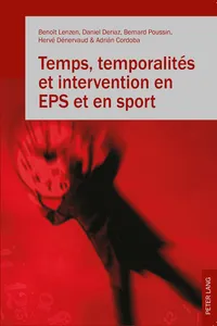 Temps, temporalités et intervention en EPS et en sport_cover