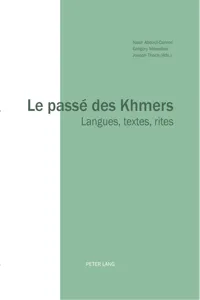 Le passé des Khmers_cover