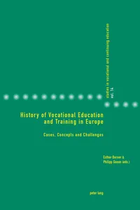 History of Vocational Education and Training in Europe_cover