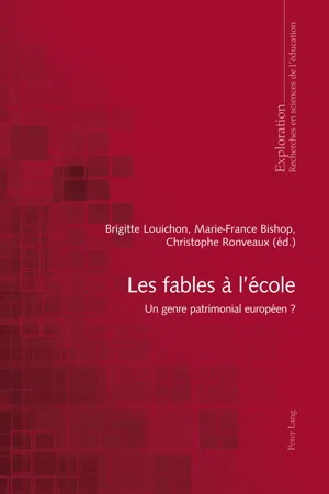 Les fables à lécole