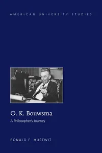 O. K. Bouwsma_cover