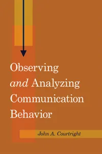 Observing «and» Analyzing Communication Behavior_cover