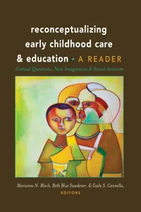 Reconceptualizing Early Childhood Care and Education_cover