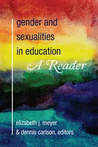 Gender and Sexualities in Education_cover