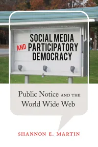 Social Media and Participatory Democracy_cover