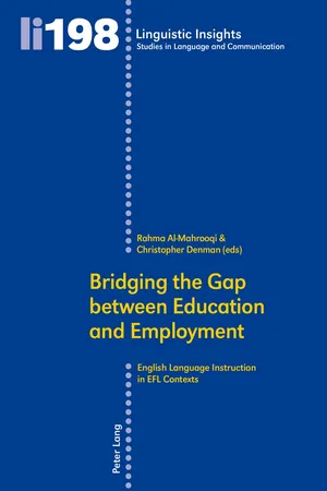 Bridging the Gap between Education and Employment