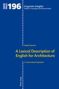 A Lexical Description of English for Architecture_cover