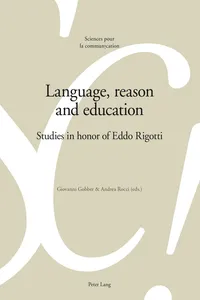 Language, reason and education_cover