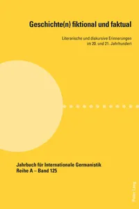 Geschicht fiktional und faktual_cover