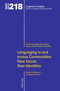 Languaging in and across Communities: New Voices, New Identities_cover