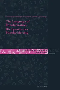 The Language of Popularization- Die Sprache der Popularisierung_cover