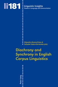 Diachrony and Synchrony in English Corpus Linguistics_cover