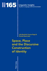 Space, Place and the Discursive Construction of Identity_cover