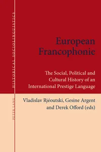 European Francophonie_cover