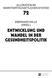 Entwicklung und Wandel in der Gesundheitspolitik_cover