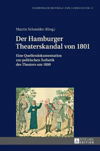 Der Hamburger Theaterskandal von 1801_cover