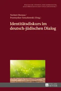 Identitätsdiskurs im deutsch-jüdischen Dialog_cover