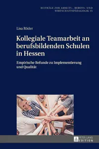 Kollegiale Teamarbeit an berufsbildenden Schulen in Hessen_cover