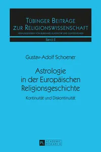 Astrologie in der Europäischen Religionsgeschichte_cover