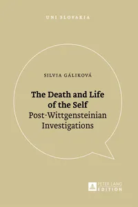 The Death and Life of the Self_cover