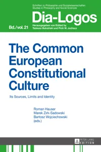 The Common European Constitutional Culture_cover