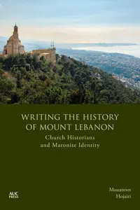 Writing the History of Mount Lebanon_cover