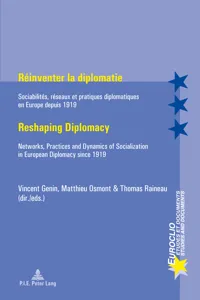 Réinventer la diplomatie / Reshaping Diplomacy_cover