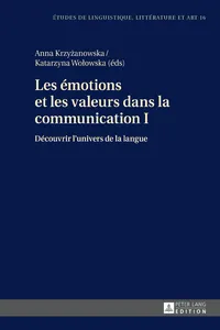 Les émotions et les valeurs dans la communication I_cover