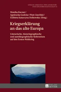 Kriegserklärung an das alte Europa_cover