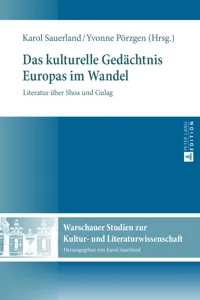 Das kulturelle Gedächtnis Europas im Wandel_cover