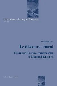 Le discours choral_cover