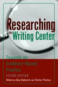 Researching the Writing Center_cover