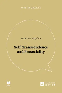 Self-Transcendence and Prosociality_cover