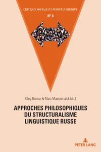 Approches philosophiques du structuralisme linguistique russe_cover