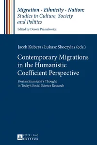 Contemporary Migrations in the Humanistic Coefficient Perspective_cover