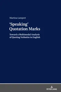 ‹Speaking› Quotation Marks_cover