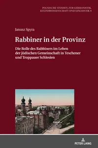 Rabbiner in der Provinz_cover