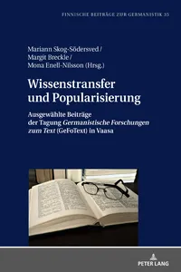 Wissenstransfer und Popularisierung_cover